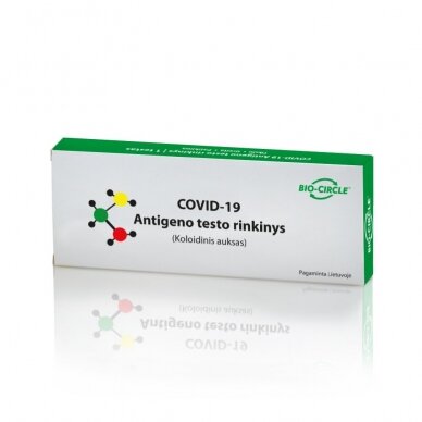 COVID-19 antigeno testo rinkinys